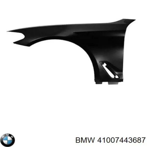 Guardabarros delantero izquierdo para BMW 5 (G30, F90)