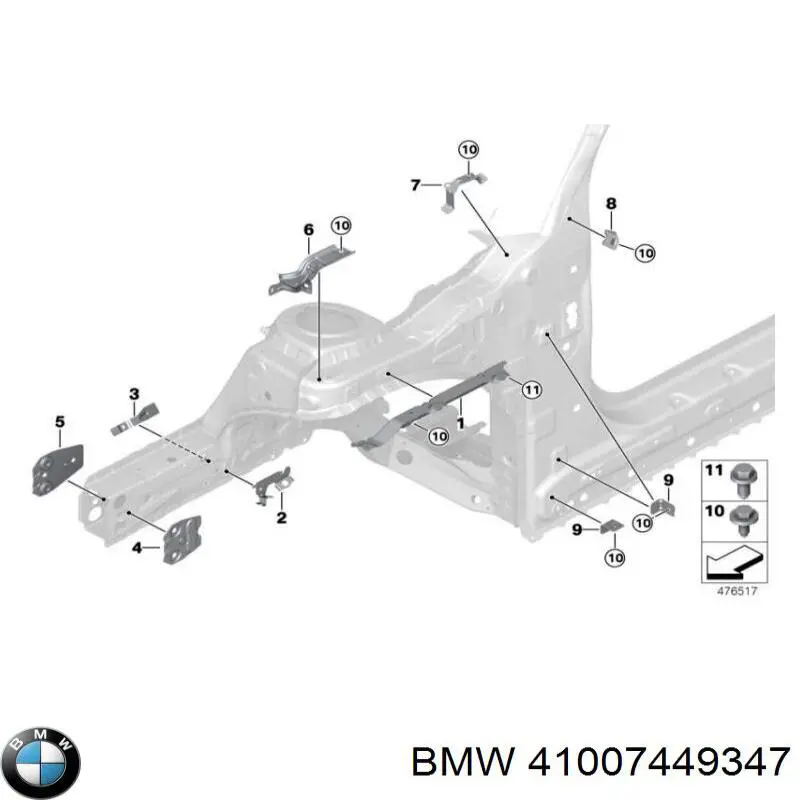 41007449347 BMW