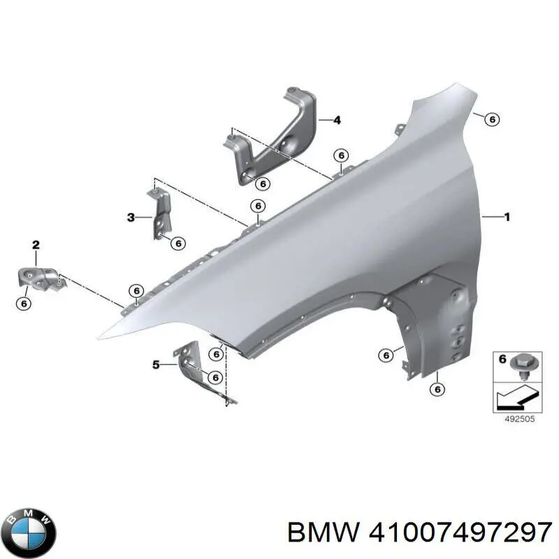41007497297 BMW 