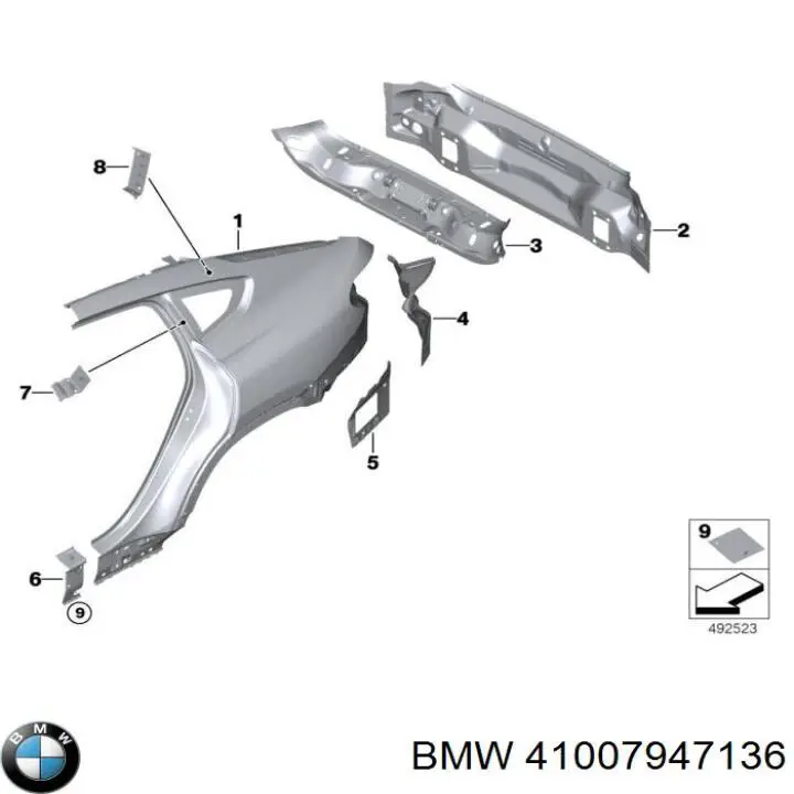 41007947136 BMW