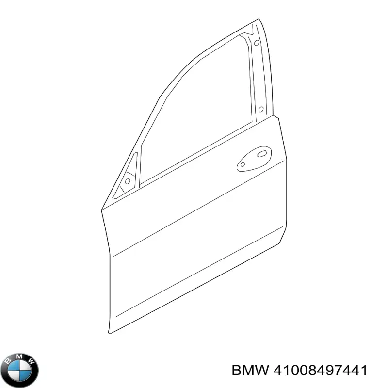 Puerta de coche, delantera, izquierda BMW 41008497441 precio, desde 1113,68 EUR