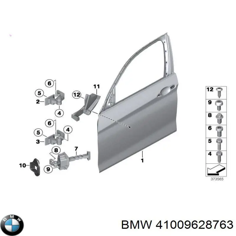 41009628763 BMW puerta delantera izquierda