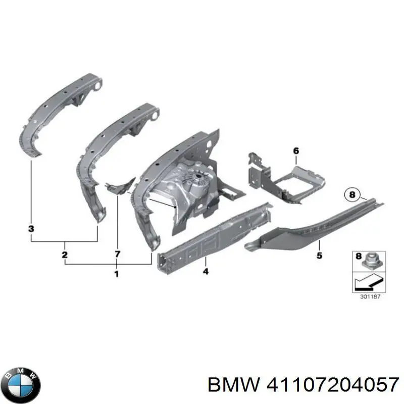 41107204057 BMW