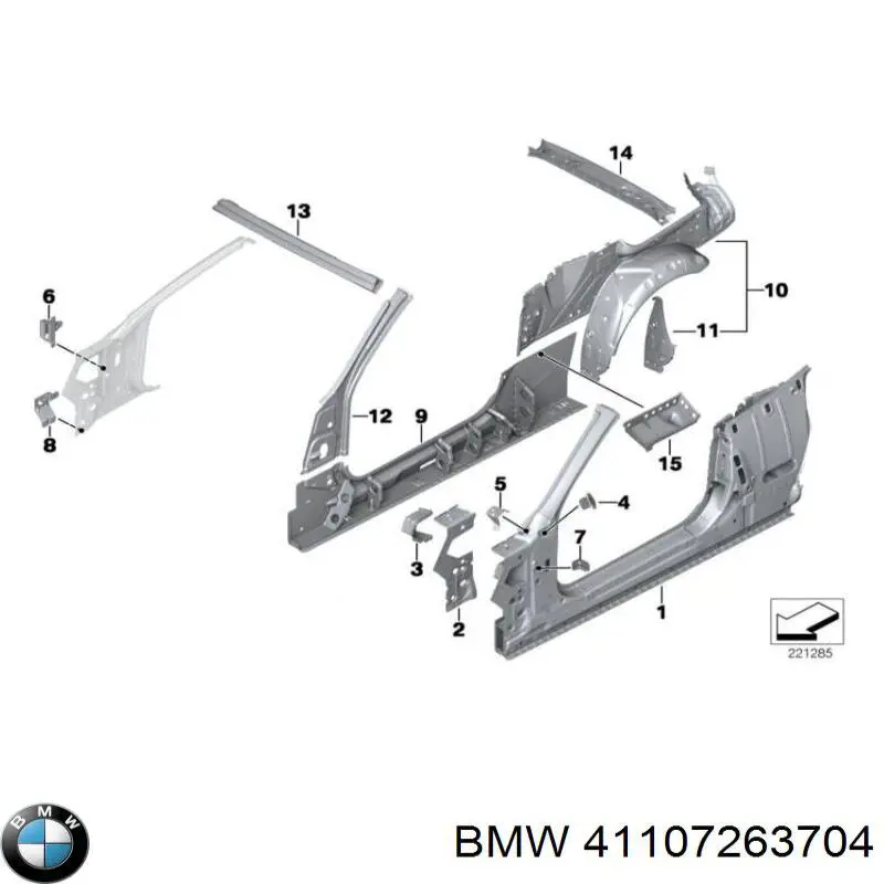 41107263704 BMW 