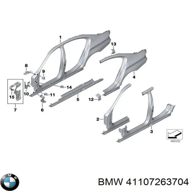 Comprar 41107263704 BMW 