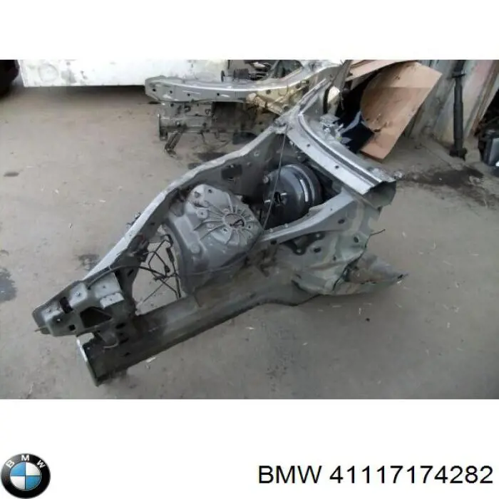 Longuero del chasis delantero derecho para BMW X6 (E71)