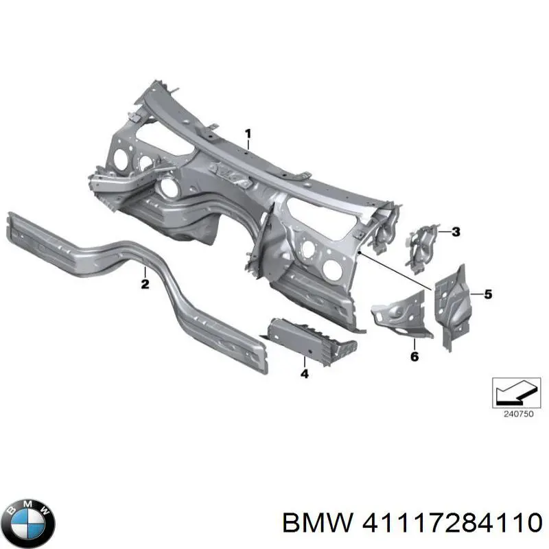 41117284110 BMW