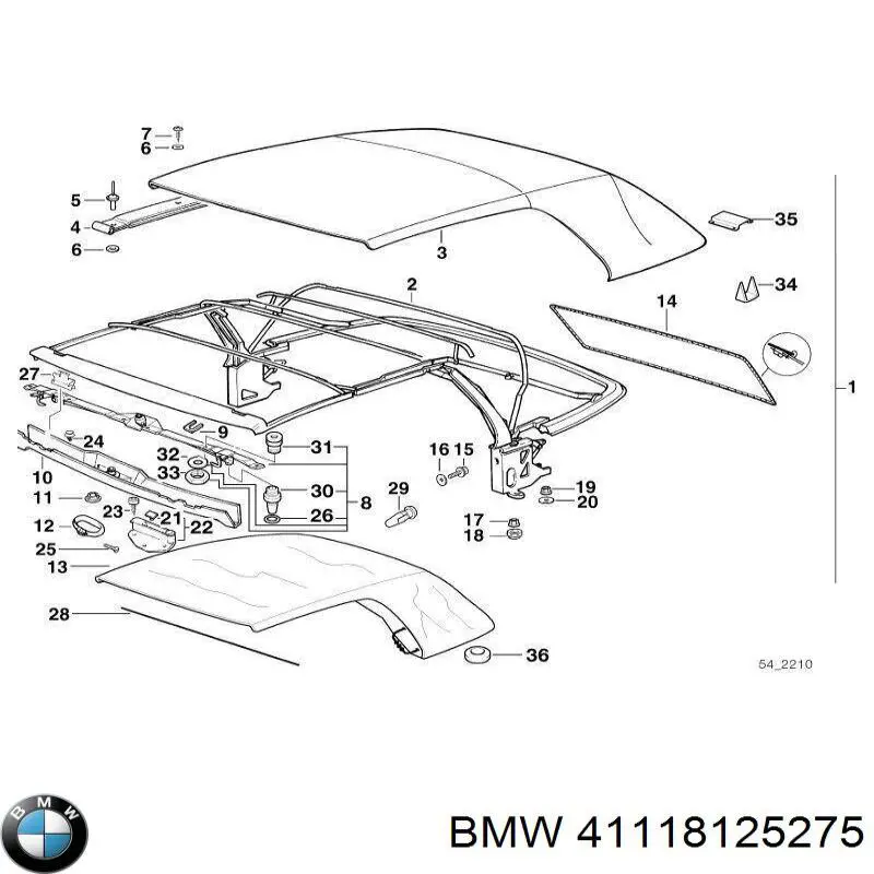 41118125275 BMW 