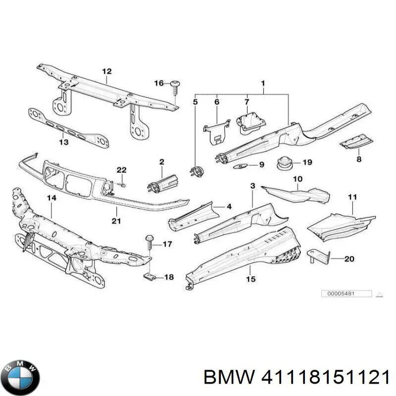 41118151121 BMW