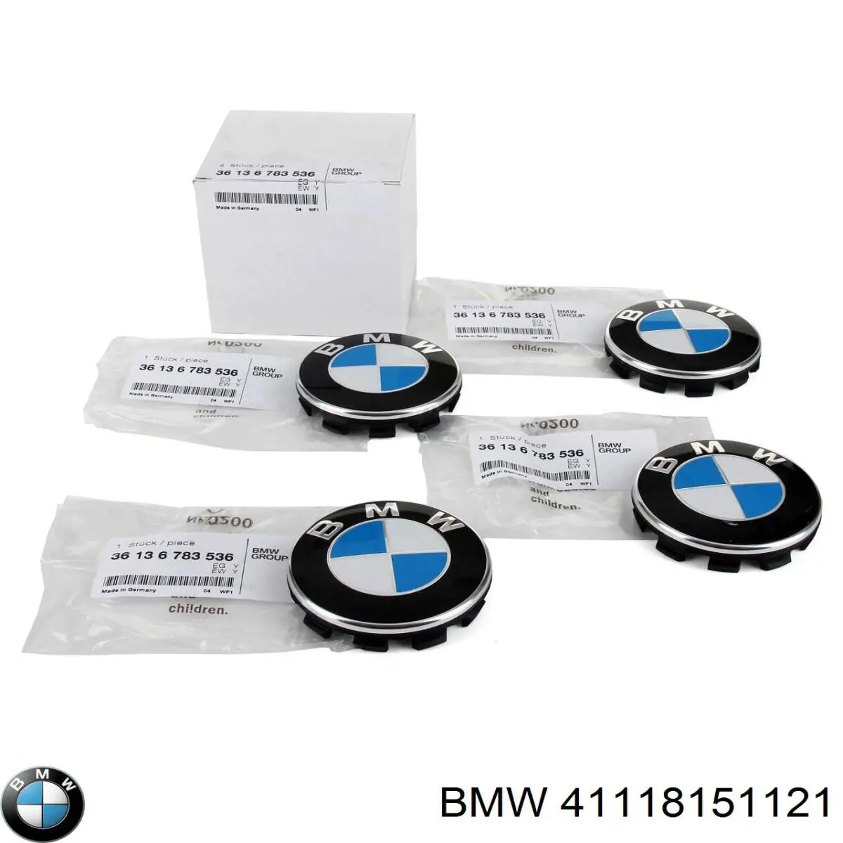 Abrazadera de la bieleta estabilizadora delantera 41118151121 BMW