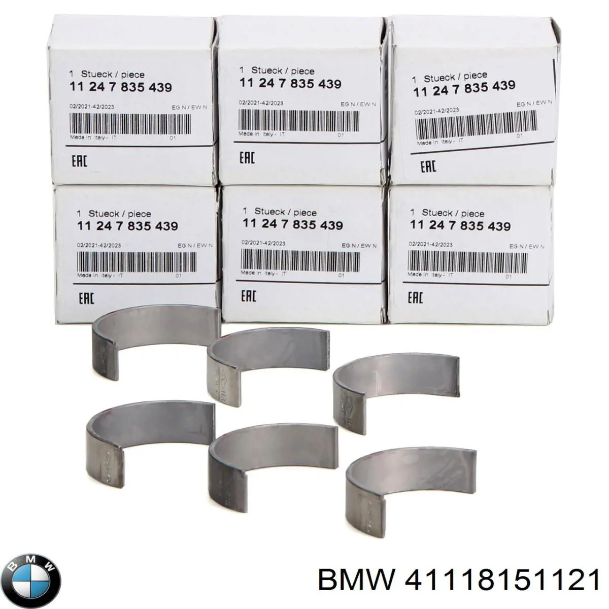 Abrazadera de fijación del estabilizador delantero BMW 41118151121