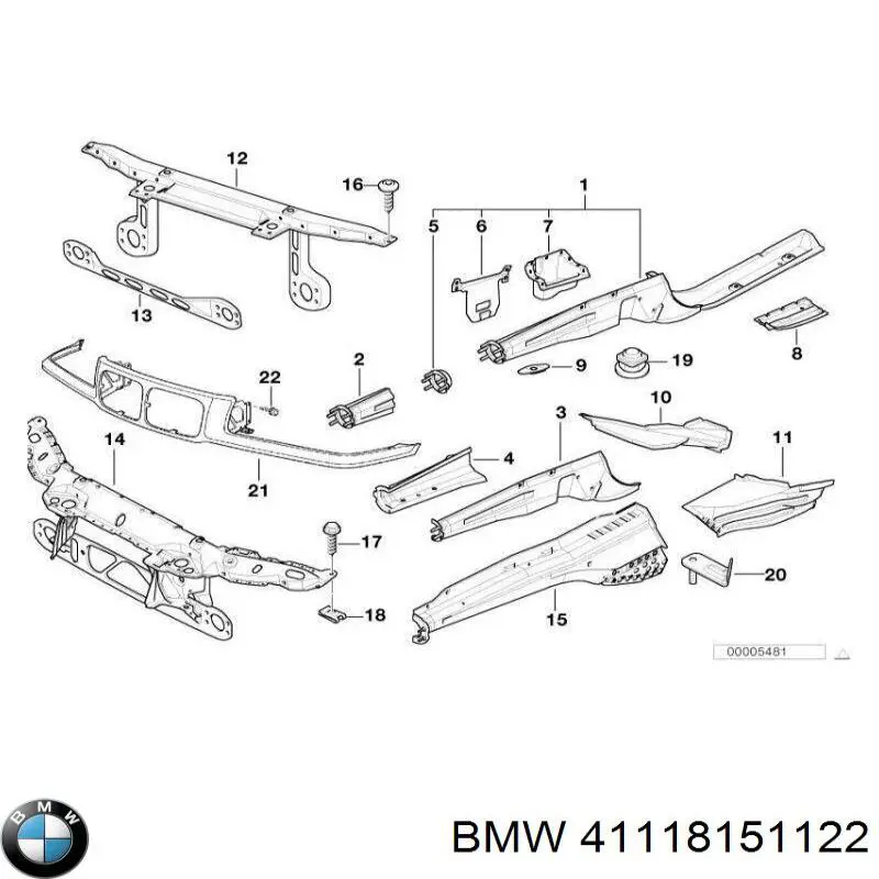 41118151122 BMW