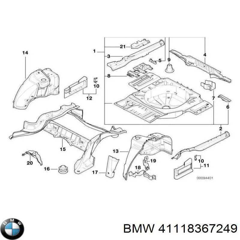 Comprar 41248185432 BMW 