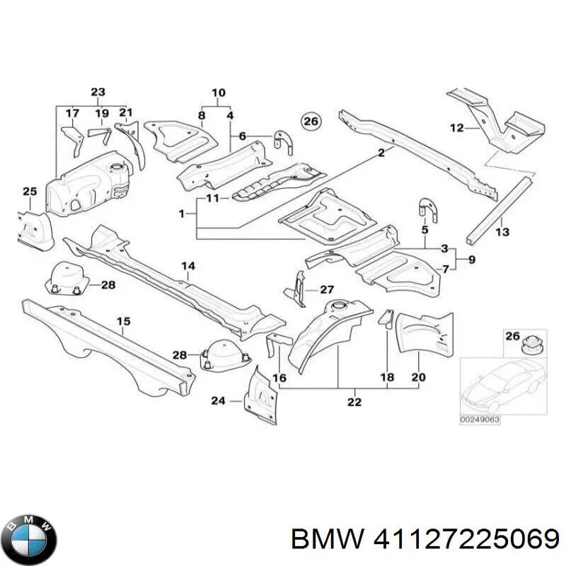 41127225069 BMW