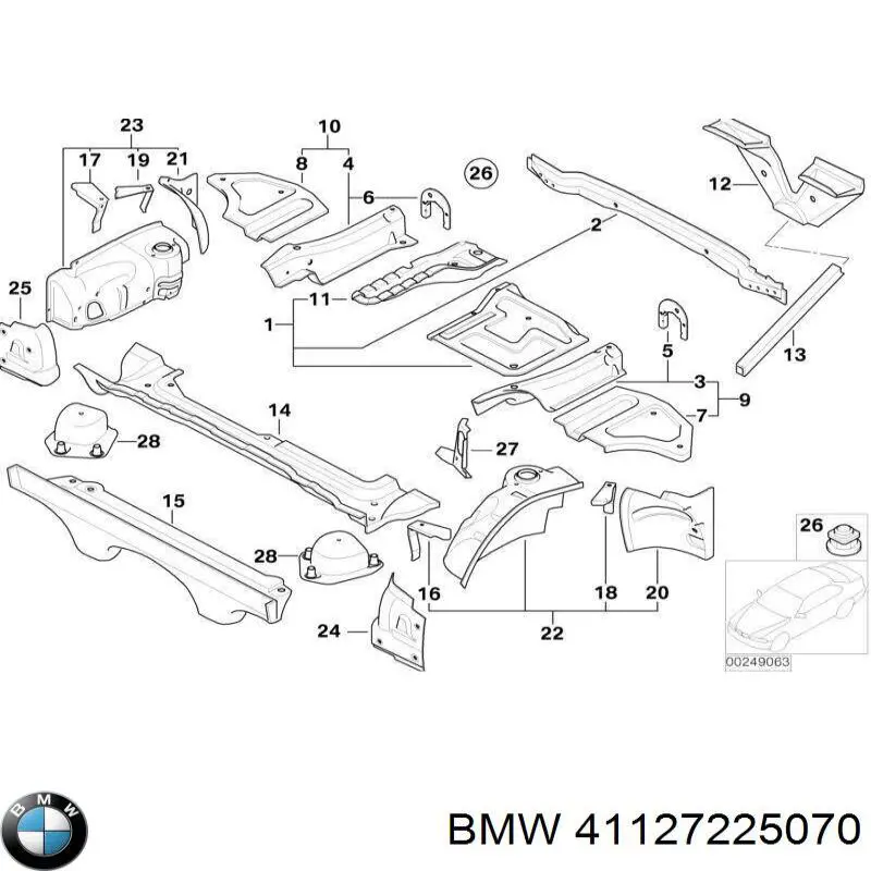 41127225070 BMW