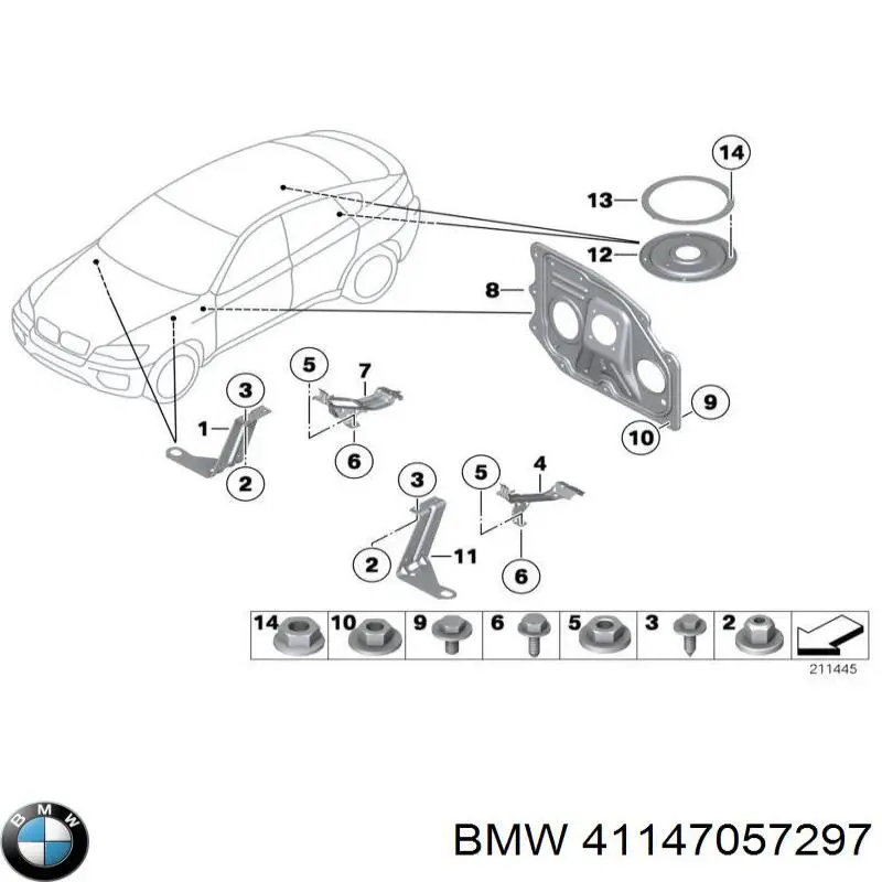 Comprar 41147057297 BMW 