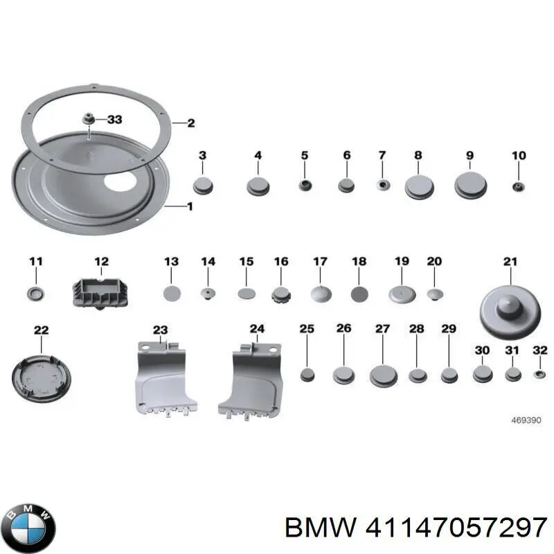  BMW 41147057297 precio, desde 15,59 EUR