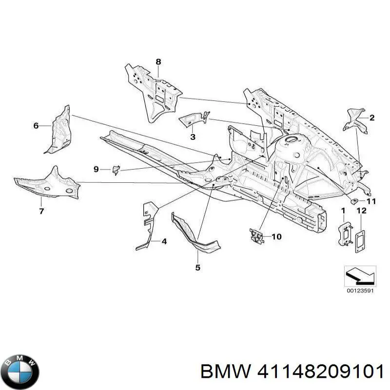 41148209101 BMW 