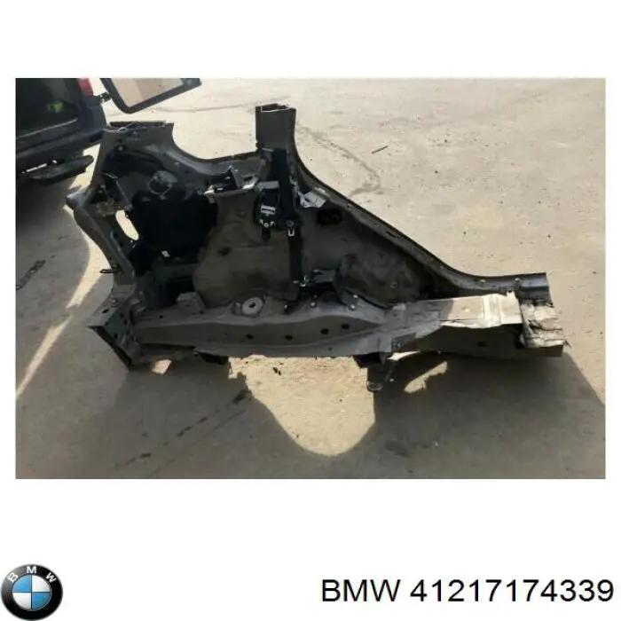 Guardabarros trasero izquierdo BMW X5 (E70)