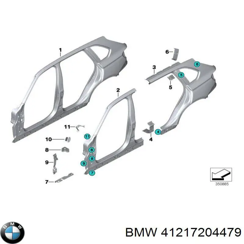 41217204479 BMW 