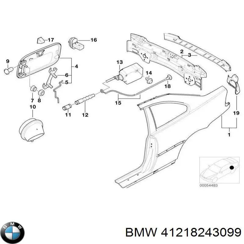 41218243099 BMW