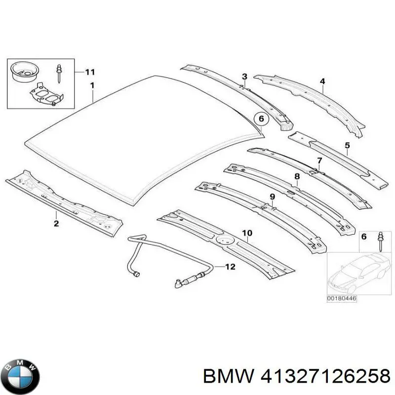 Techo de coche para BMW 7 (E65, E66, E67)