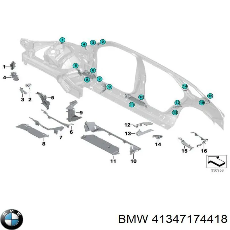 41347174418 BMW