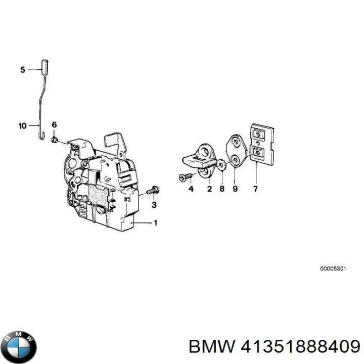 41351888409 BMW 