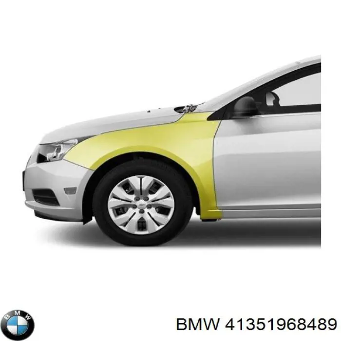 Aleta delantera izquierda BMW 41351968489 precio, desde 115,42 EUR