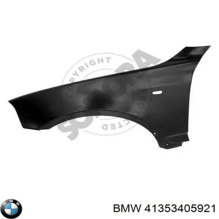 Aleta delantera izquierda BMW 41353405921 precio, desde 185,86 EUR
