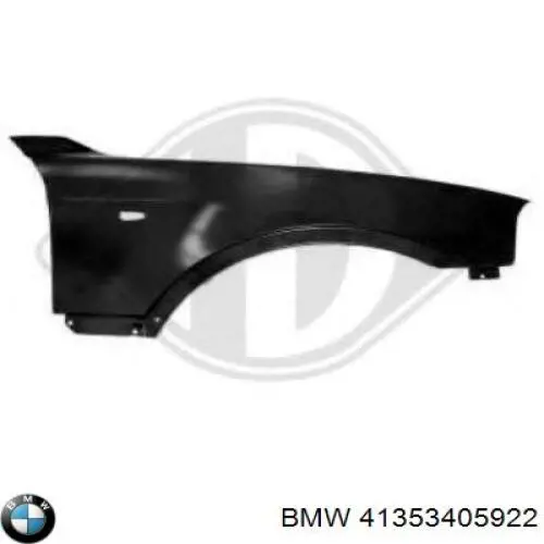 Guardabarros delantero derecho para BMW X3 (E83)
