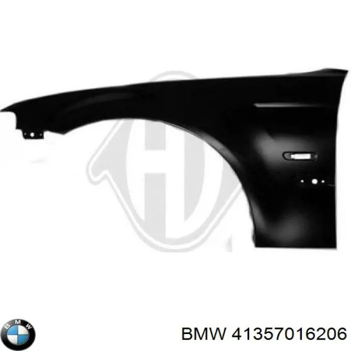 Guardabarros delanteros derecho BMW 41357016206 precio, desde 143,75 EUR