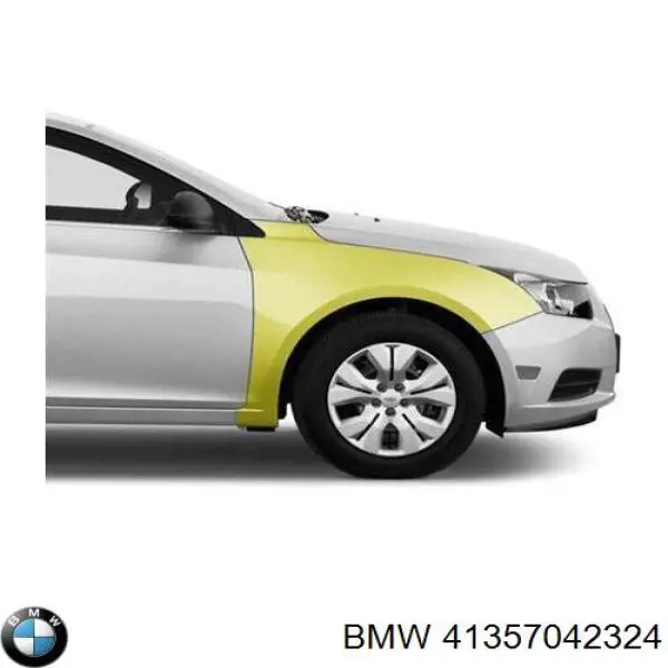 Guardabarros delantero derecho para BMW 3 (E46)