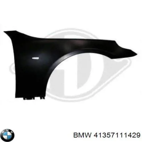 Guardabarros delantero izquierdo para BMW 5 (E60)