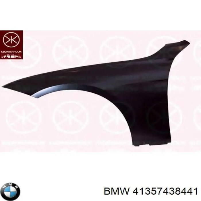 41357438441 BMW guardabarros delantero izquierdo