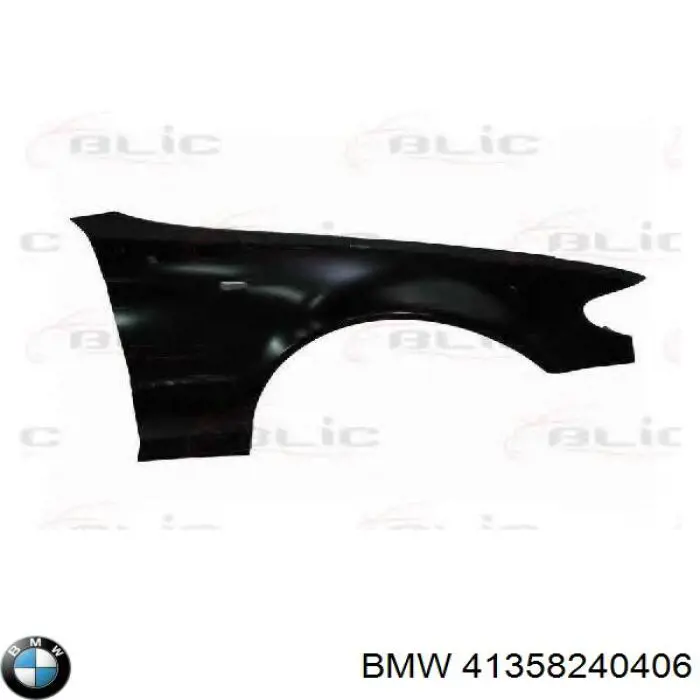 Guardabarros delanteros derecho BMW 41358240406 precio, desde 80,01 EUR