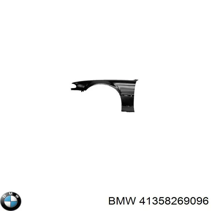 Guardabarros delantero derecho BMW 7 (E38)