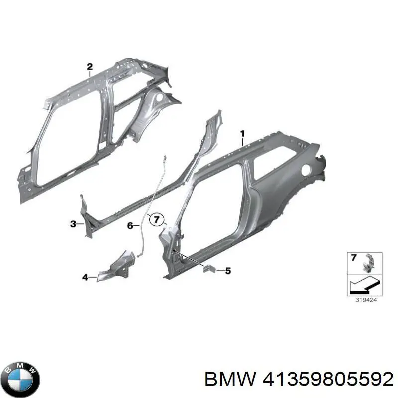 Comprar 41359805592 BMW 