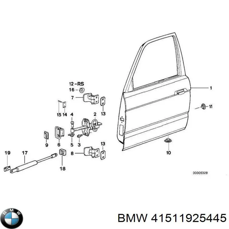  41511925445 BMW