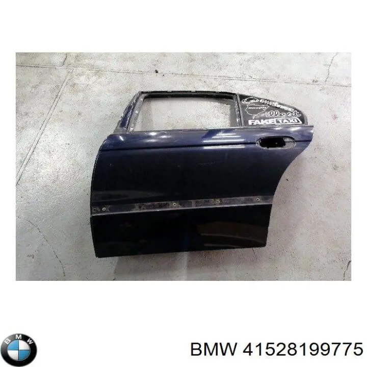 Puerta trasera izquierda para BMW 5 (E39)