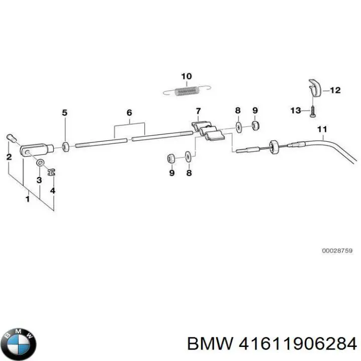  41611906284 BMW