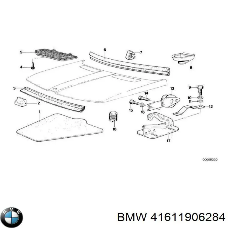  BMW 41611906284 precio, desde 1,94 EUR