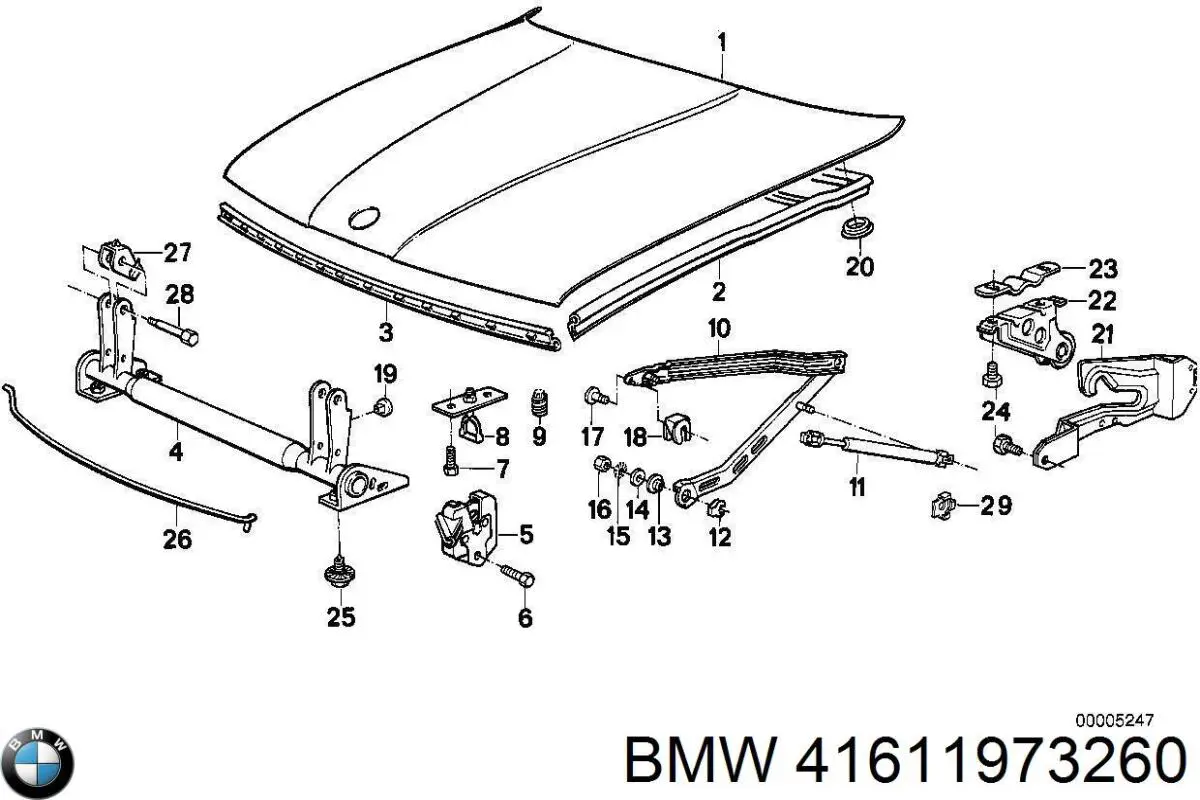  BMW 41611973260 precio, desde 6,69 EUR