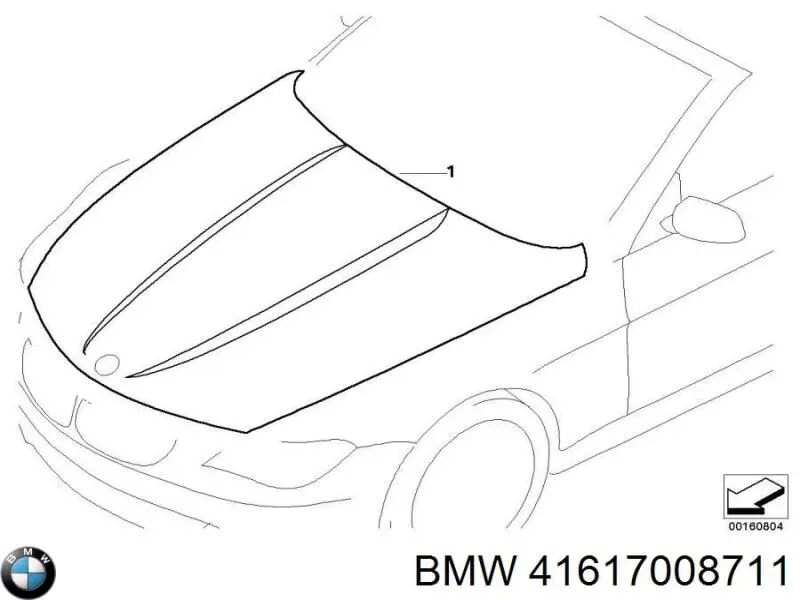 Capot para BMW 6 E63