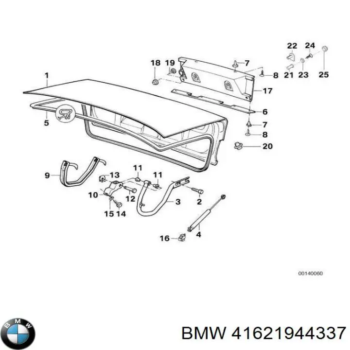  BMW 41621944337 precio, desde 19,43 EUR