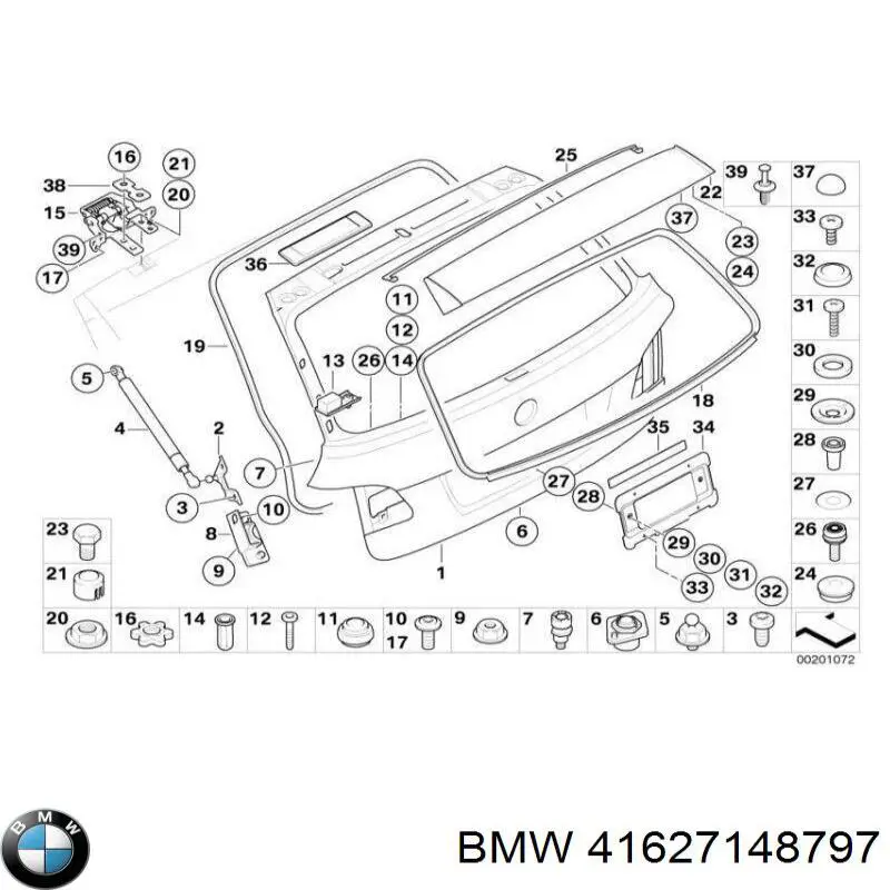Eje de horquilla de embrague BMW 41627148797 precio, desde 26,18 EUR
