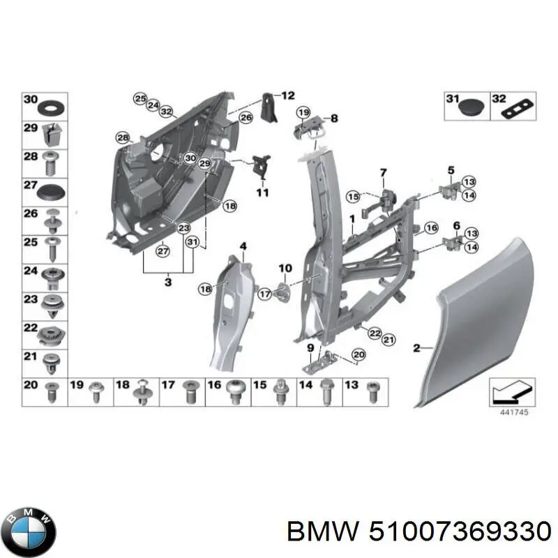 51007369330 BMW