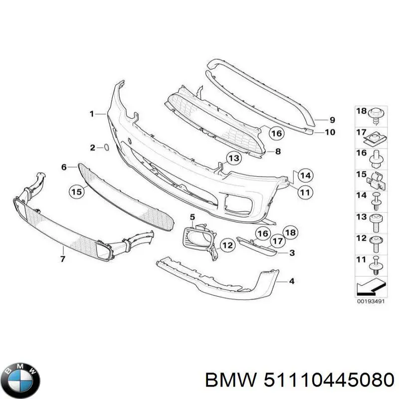  BMW 51110445080 precio, desde 15,20 EUR