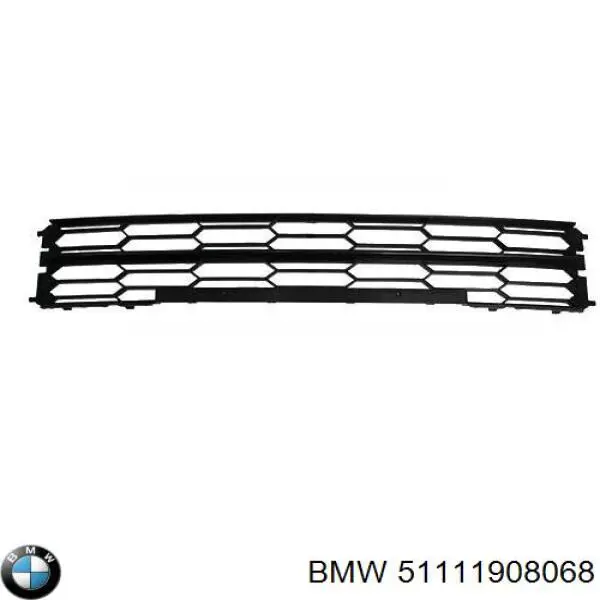 Listón embellecedor/protector, parachoque delantero izquierdo BMW 7 (E32)