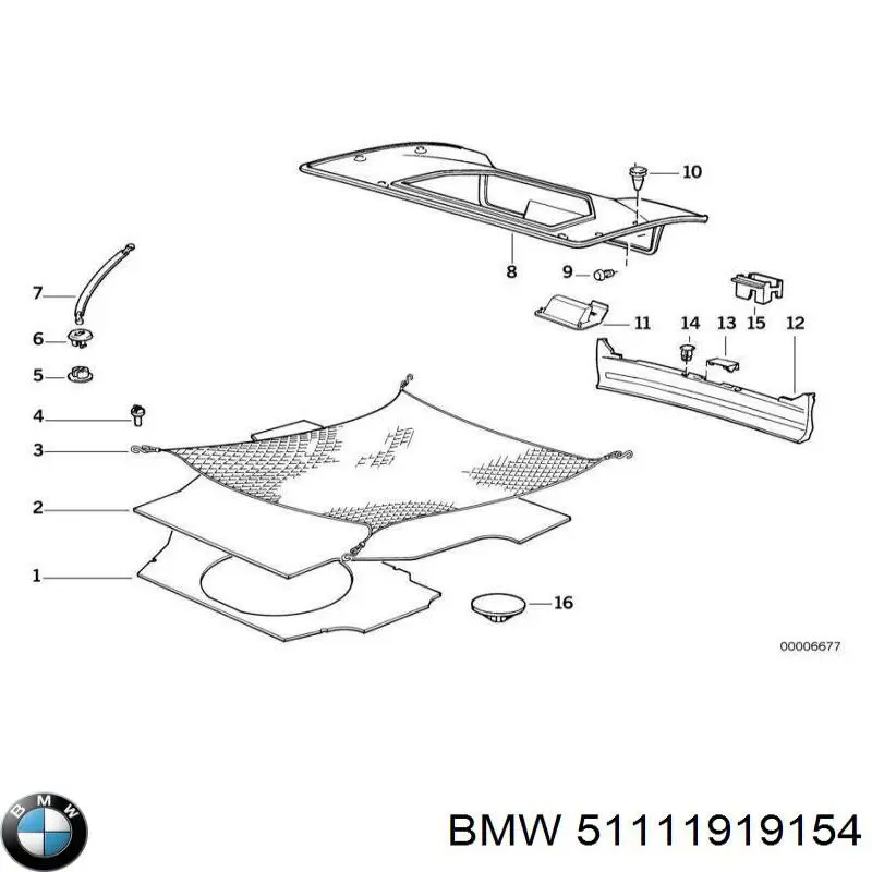 51111919154 BMW
